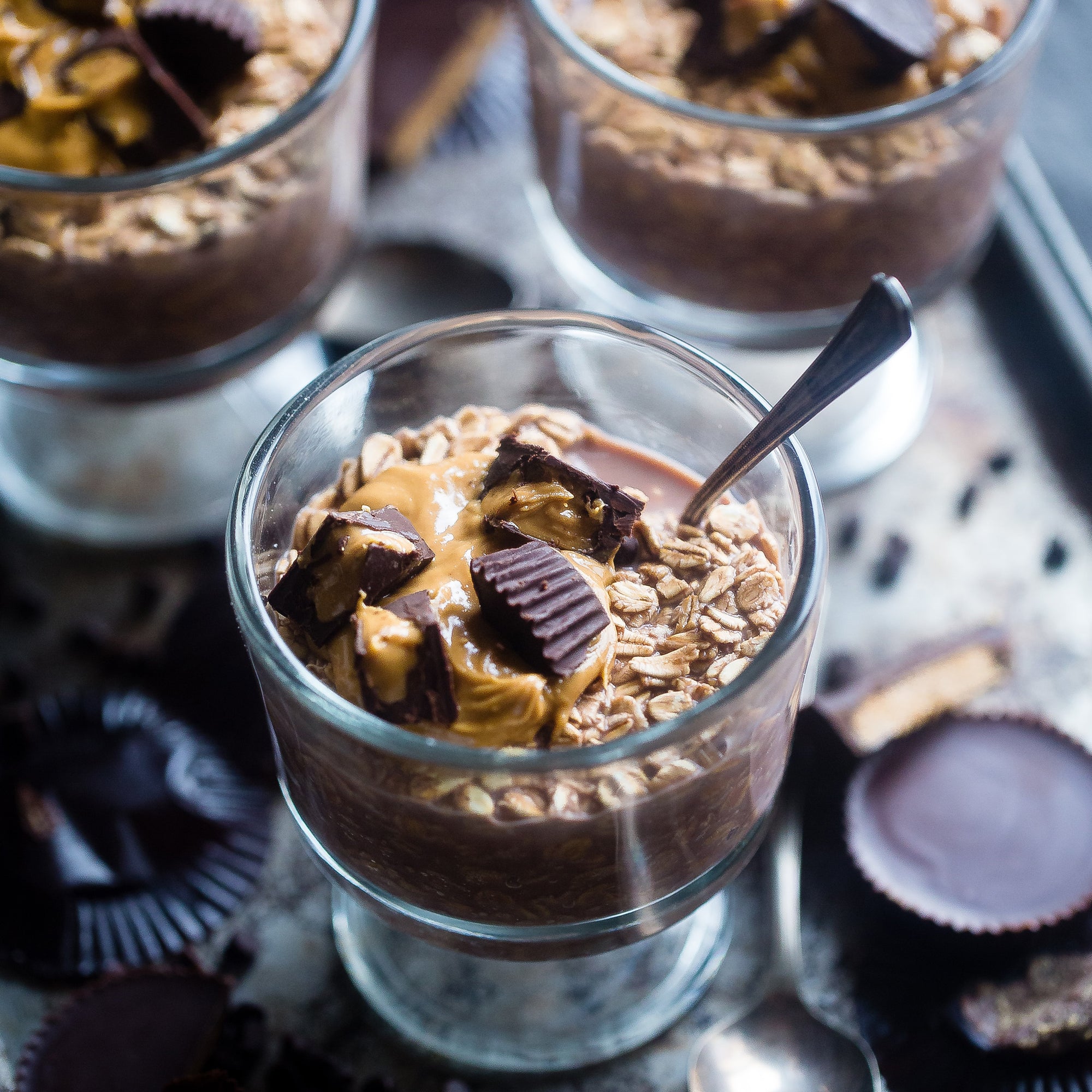 Oat Chocolate Pudding