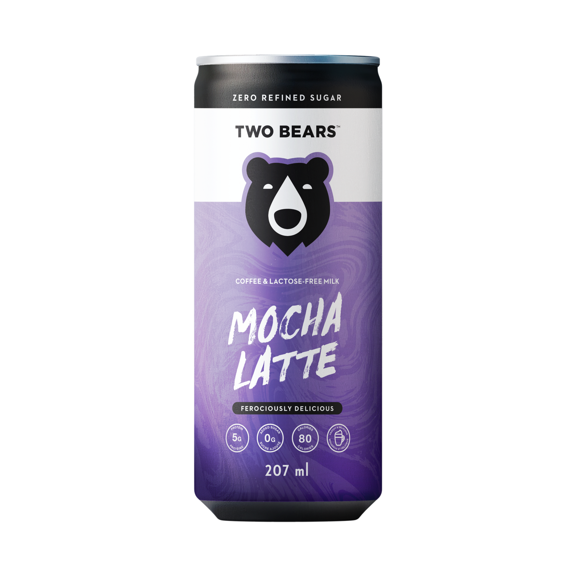 Lactose-Free Mocha Dairy Latte | Two Bears Lactose-Free Mocha Dairy Latte | Two Bears