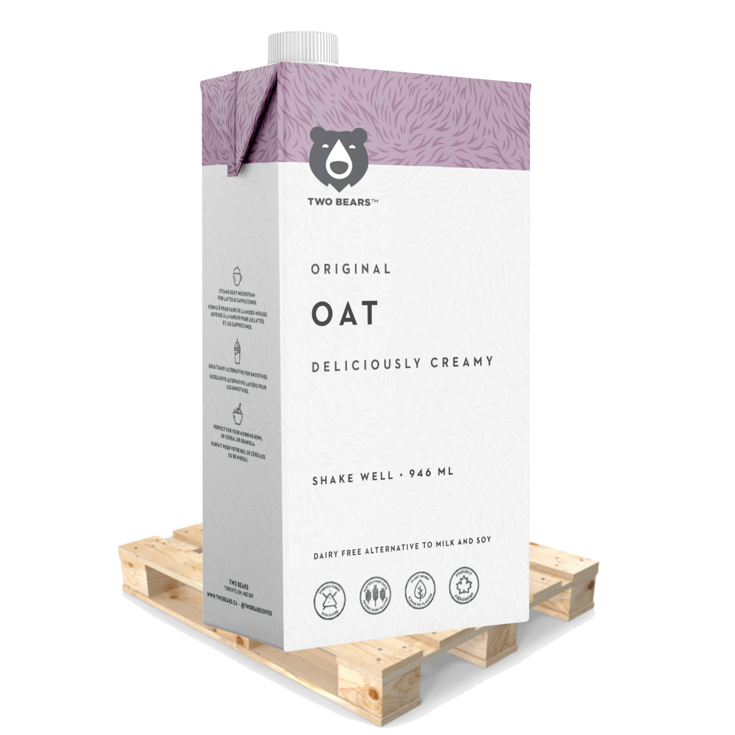 PALLET Original Unsweetened Oat (150 x Six Packs = 900 Tetrapaks)