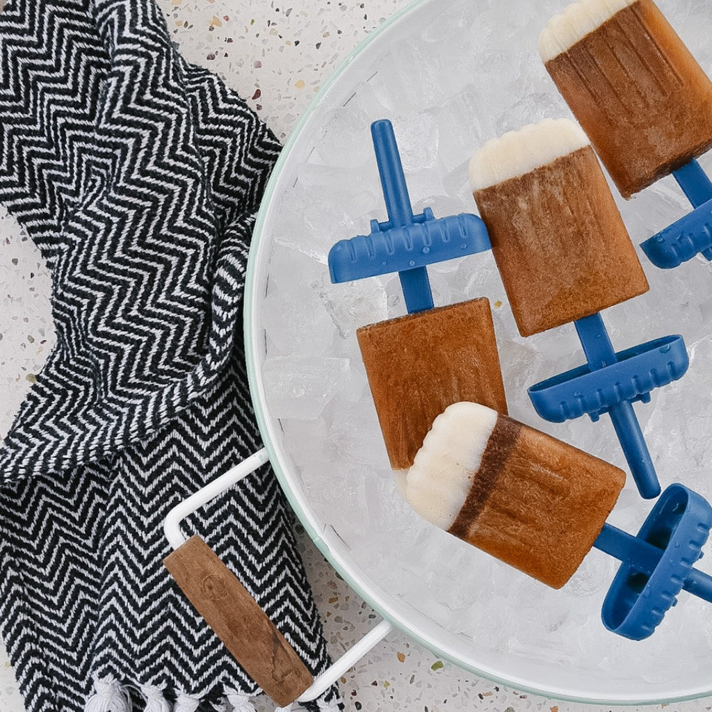 Brown Sugar Oat Espresso Popsicles