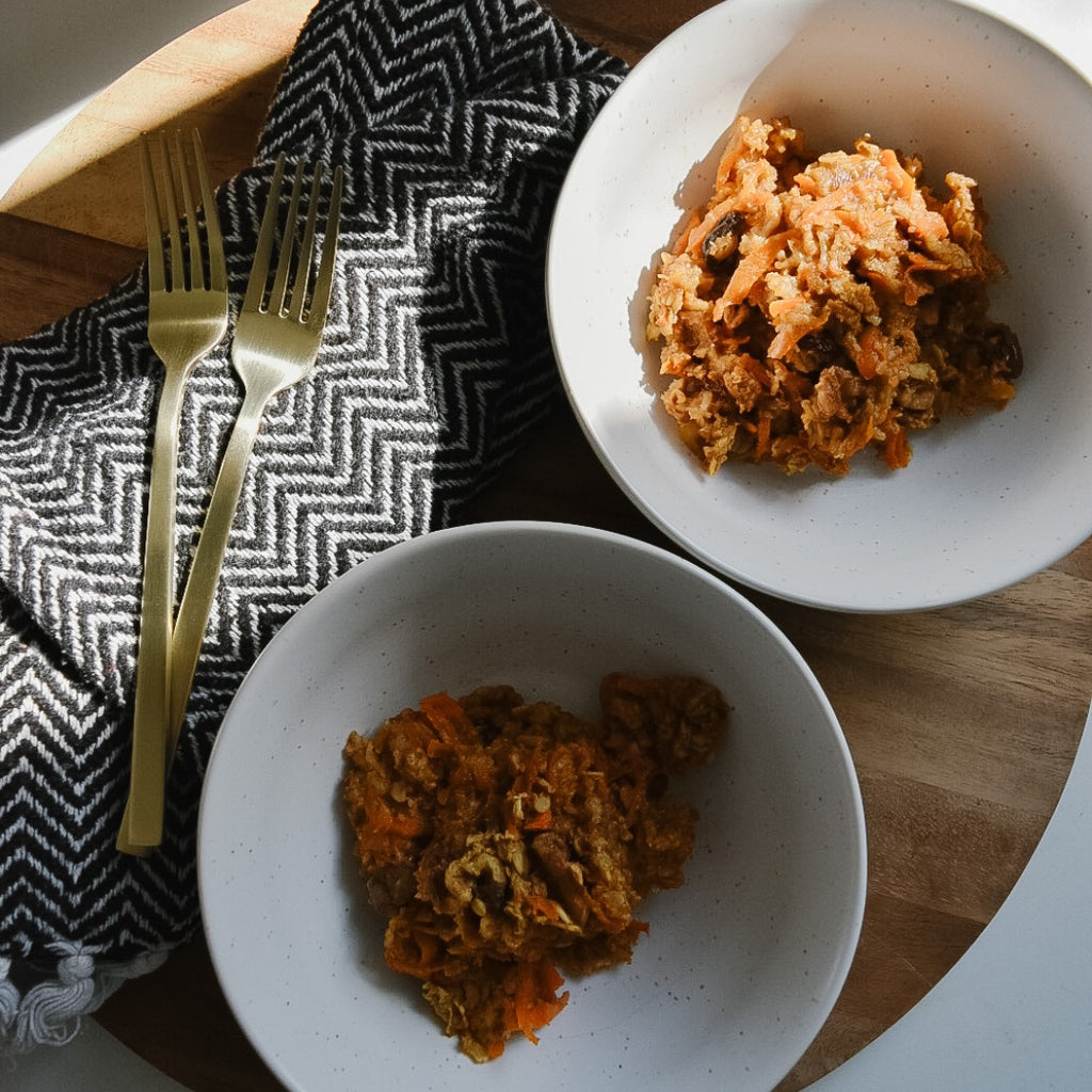 Carrot Cake Baked Oats