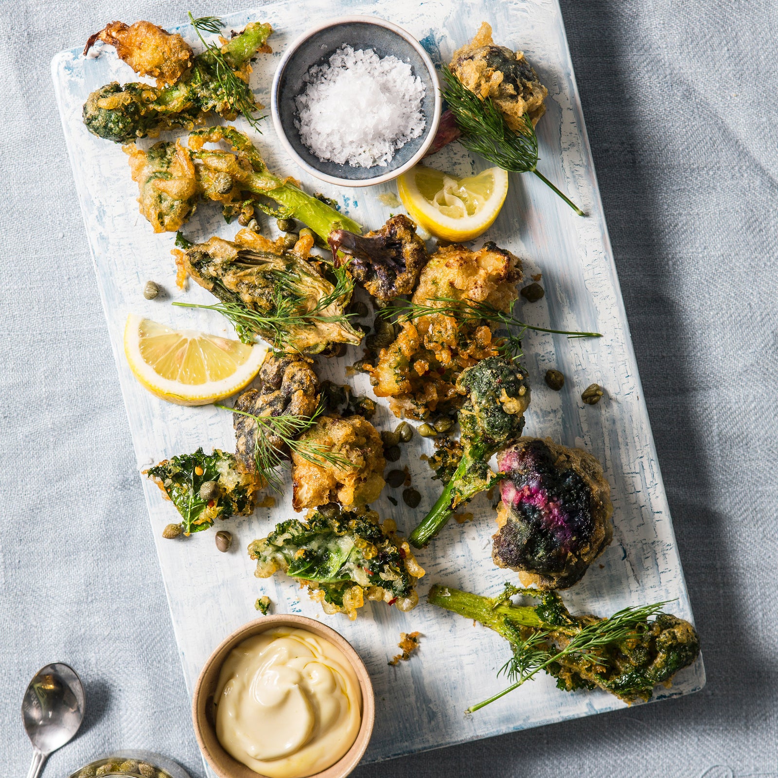Vegan Zucchini & Corn Fritters