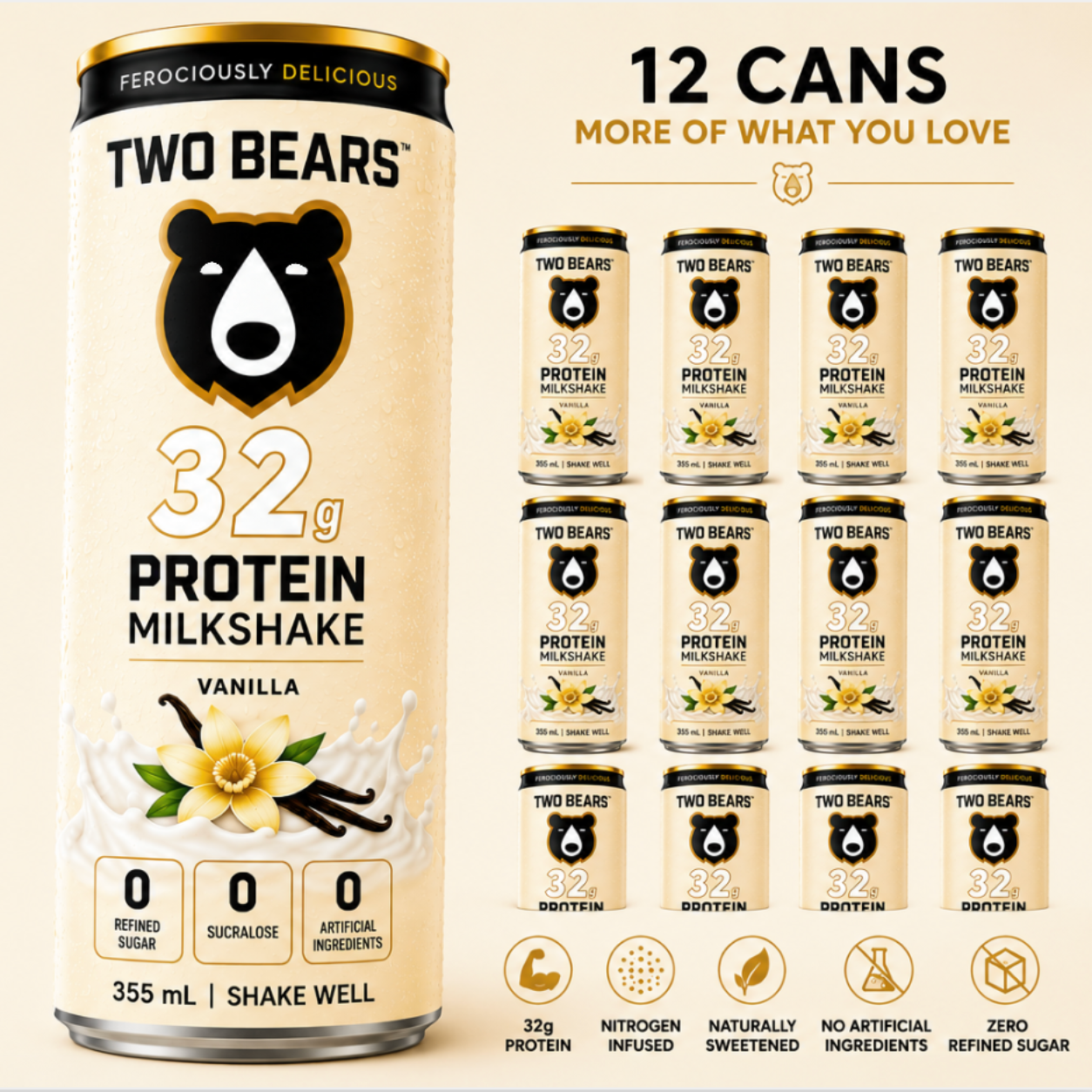 Vanilla 32g Protein Milkshake