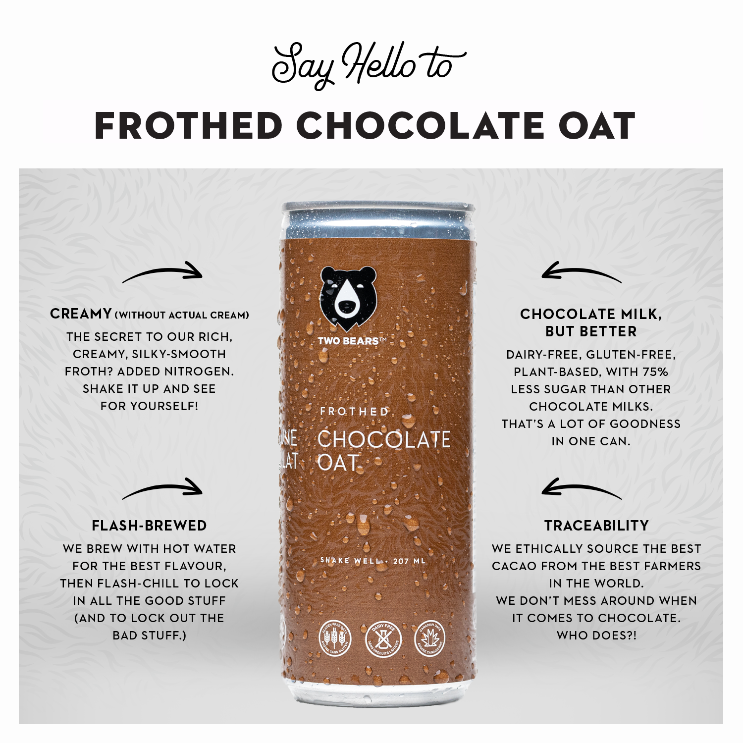 Frothed Chocolate Oat
