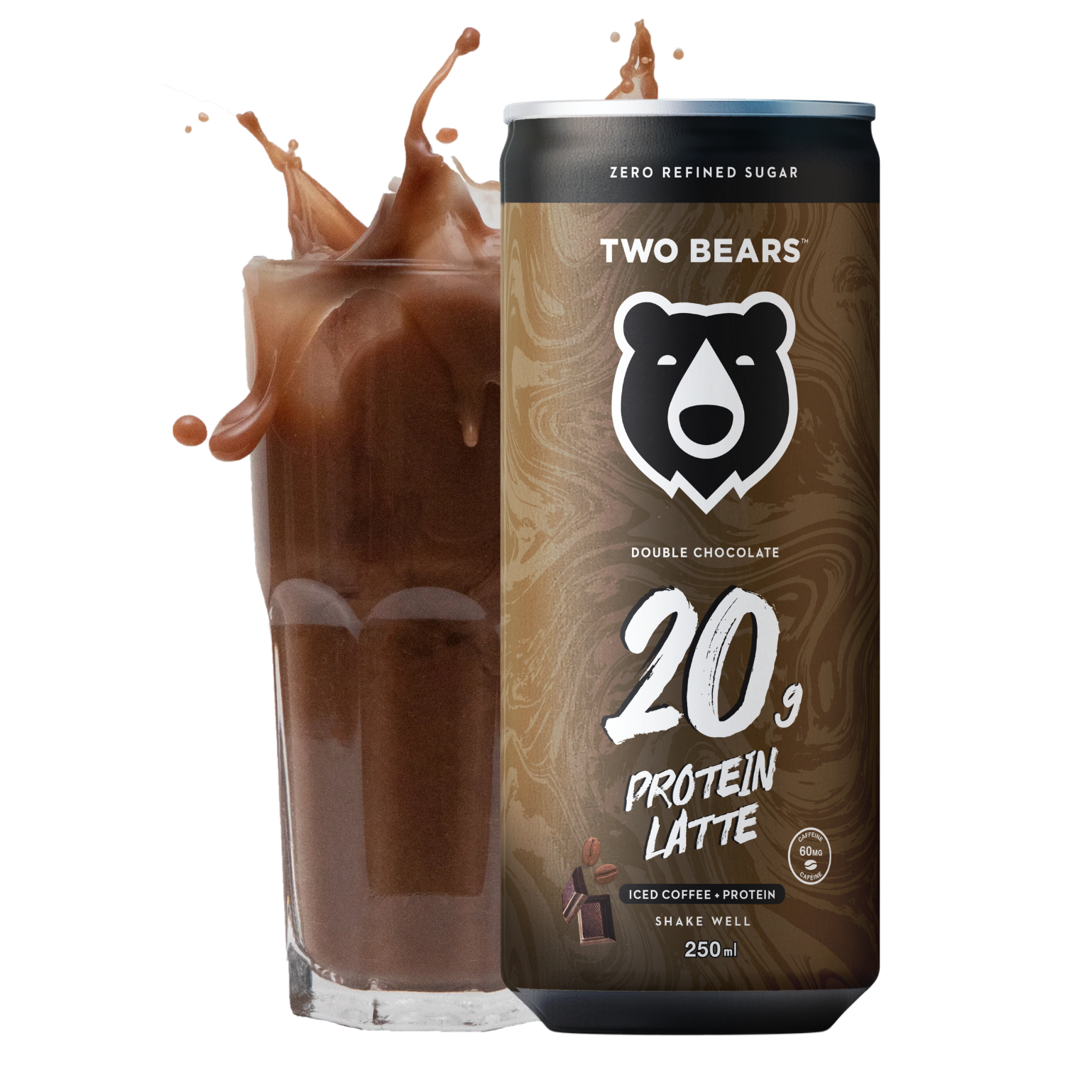 Double Chocolate Protein Latte