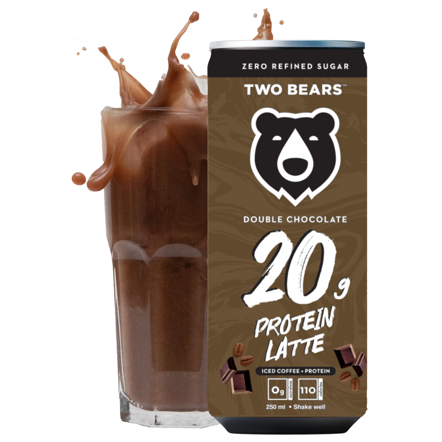 Double Chocolate Protein Latte