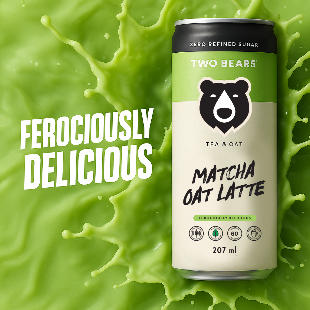 Frothed Matcha Tea Oat Latte