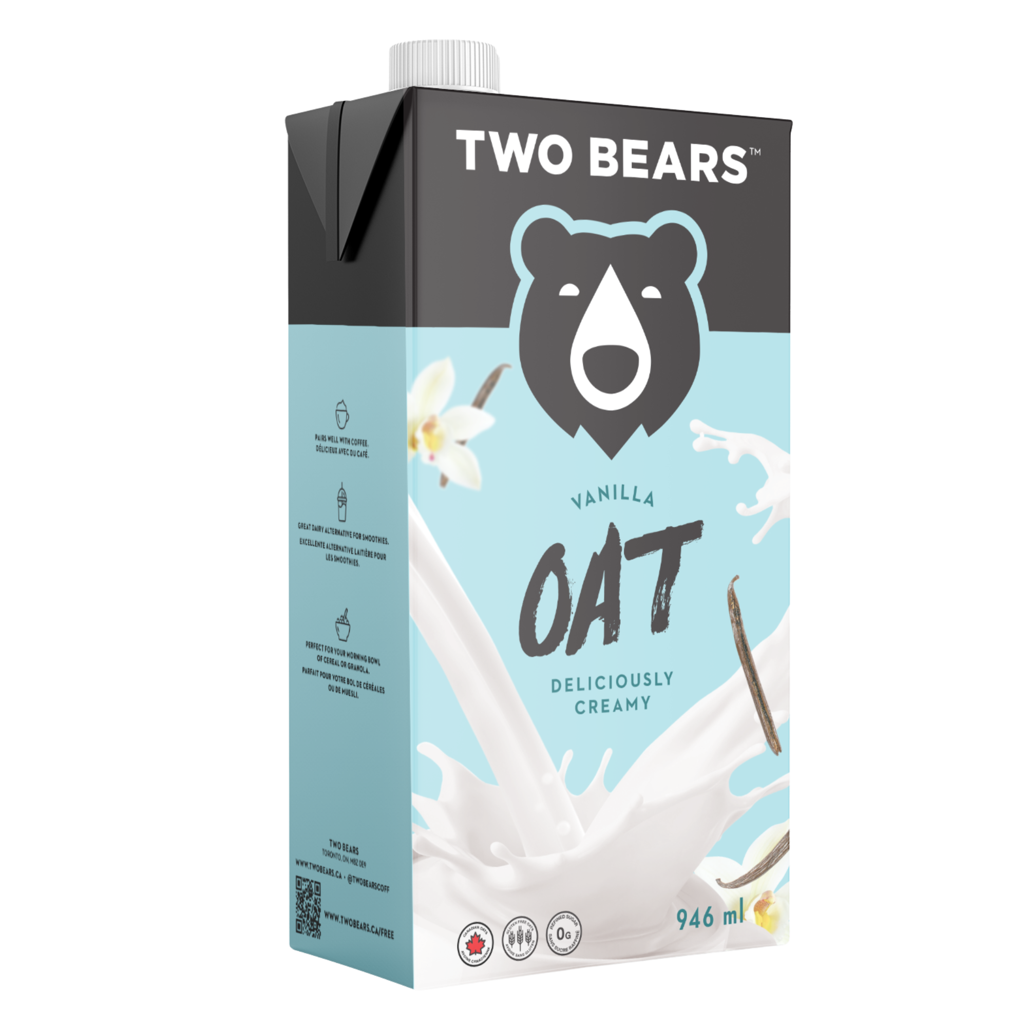Vanilla Unsweetened Oat (8 x six packs = 48 Tetrapaks)