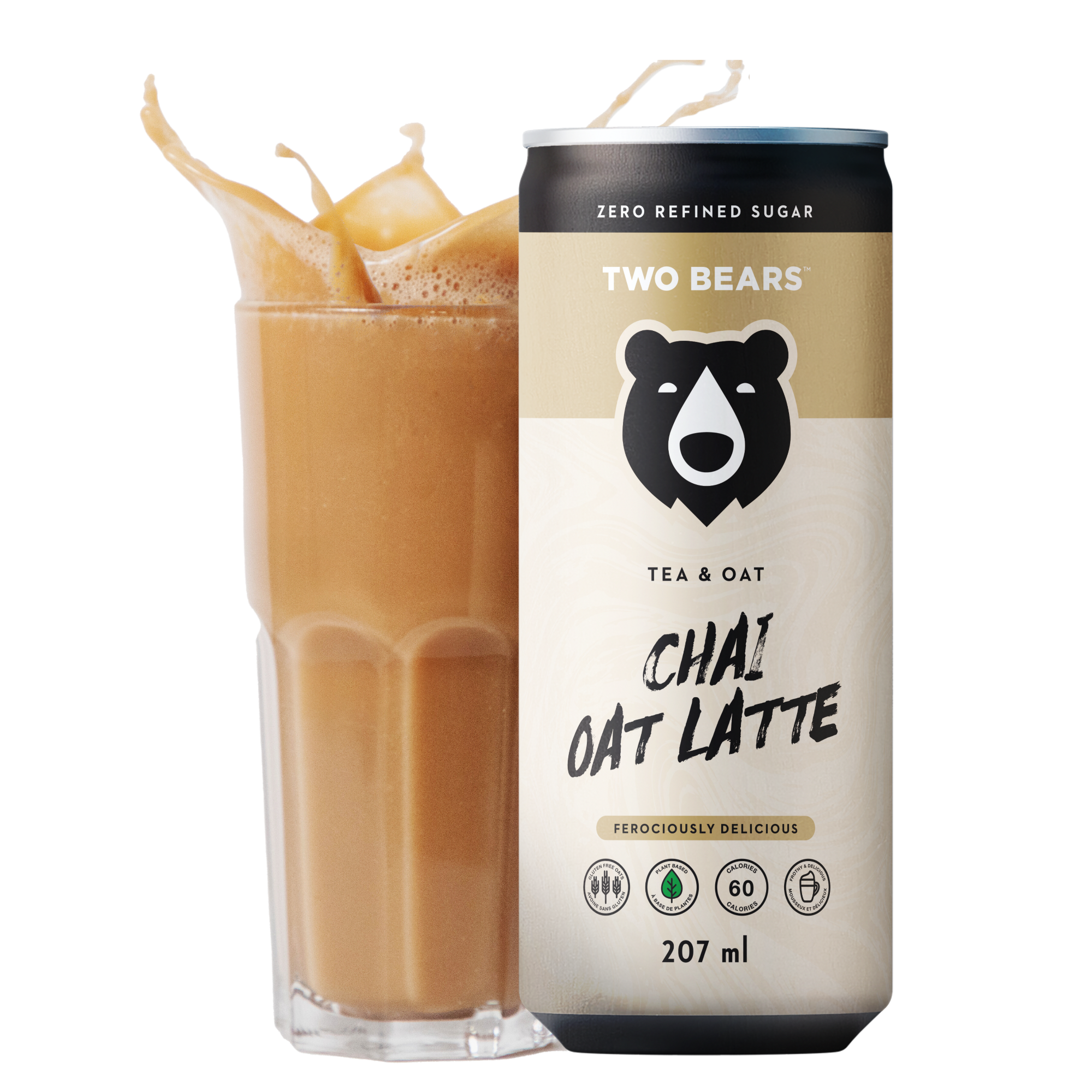 Frothed Chai Tea Oat Latte