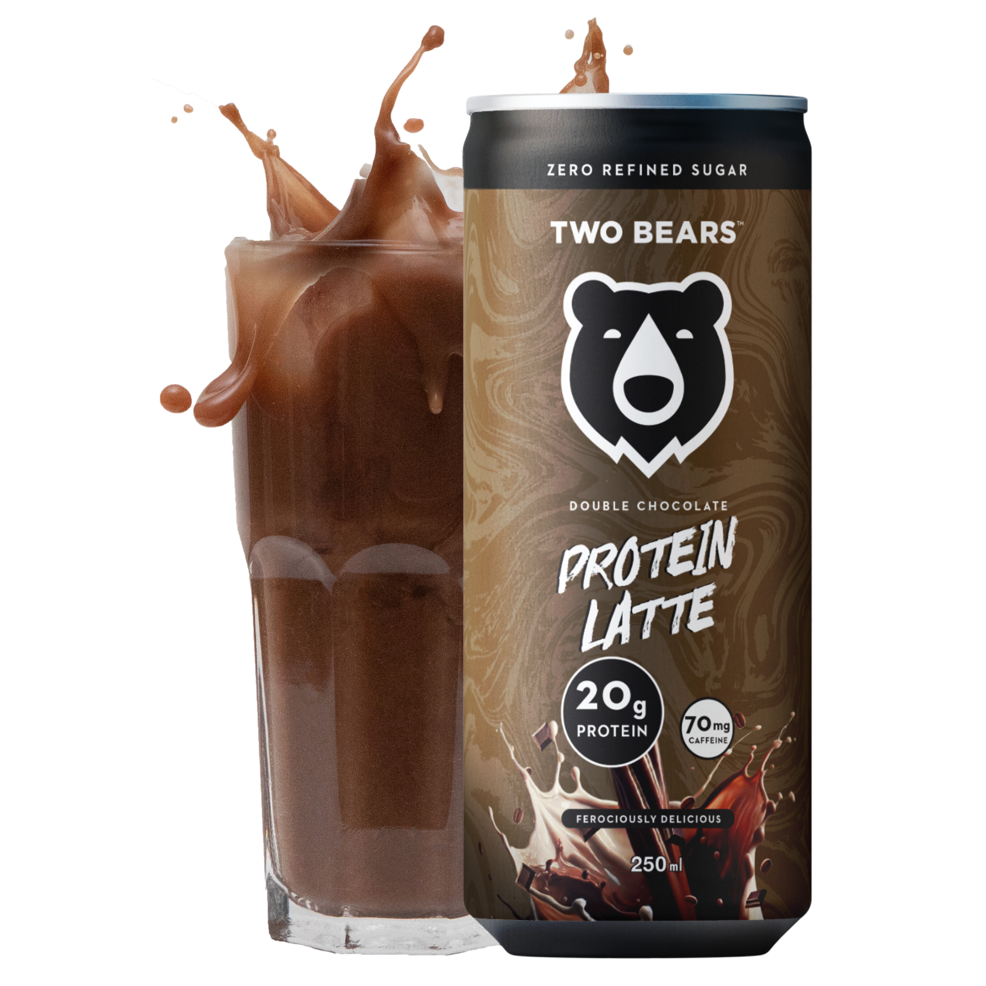 Double Chocolate Protein Latte