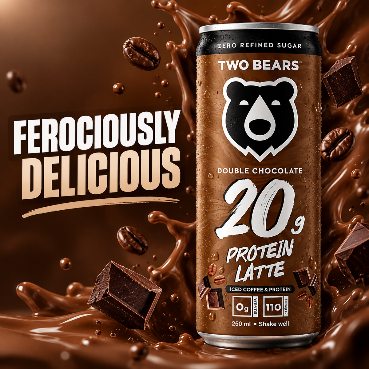 Double Chocolate 20g Protein Latte