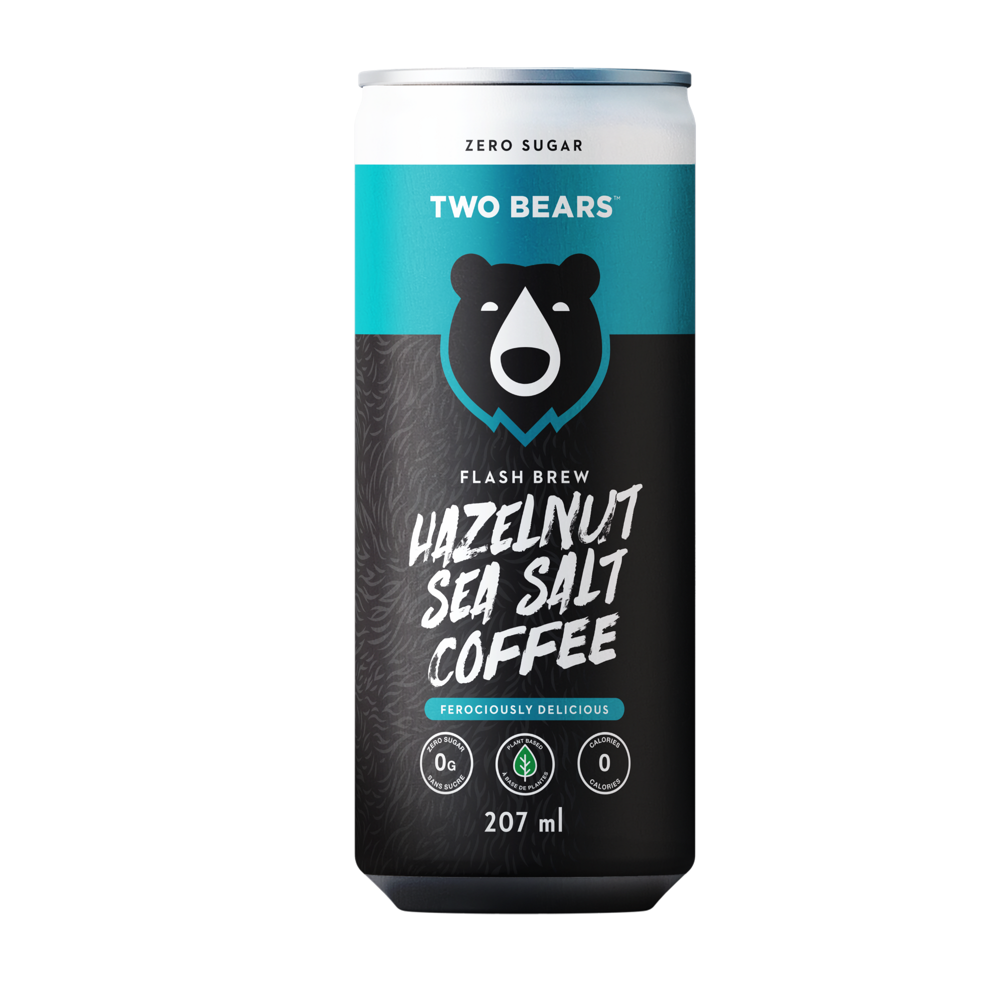 Hazelnut Sea Salt Flash Brew – Zero Refined Sugar | Two Bears