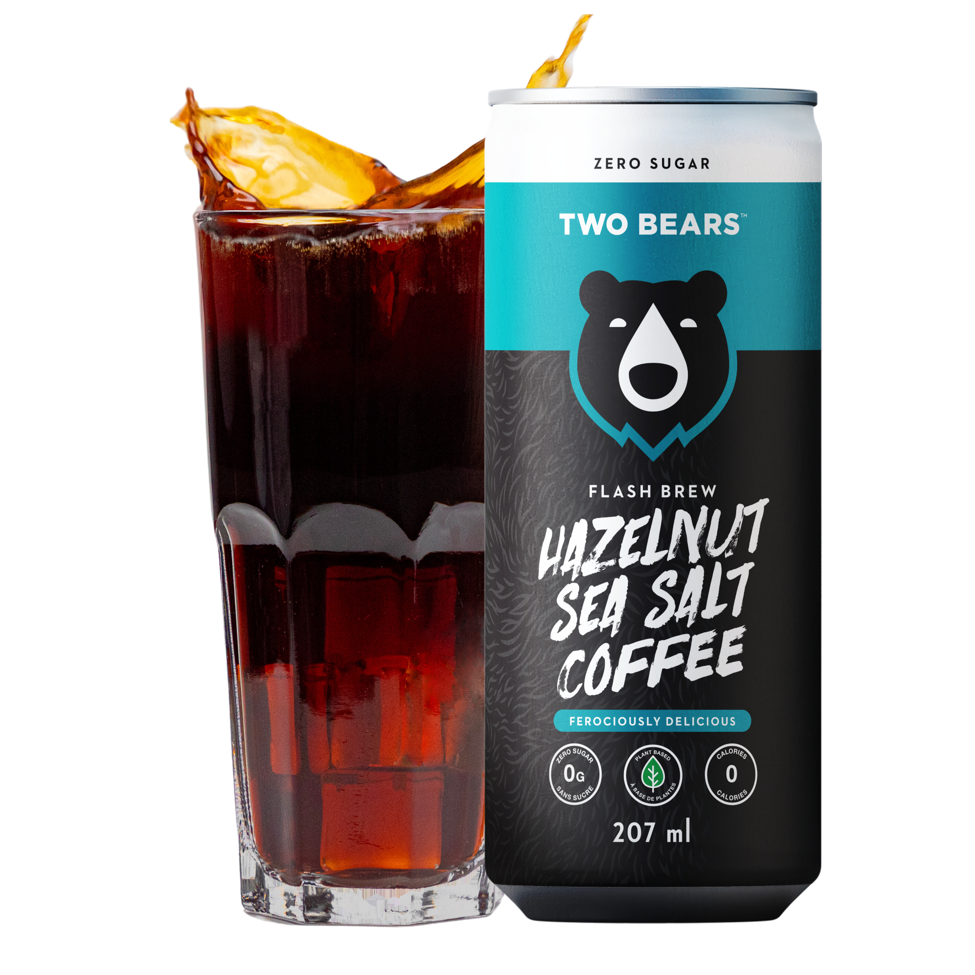 Hazelnut Sea Salt Flash Brew Coffee