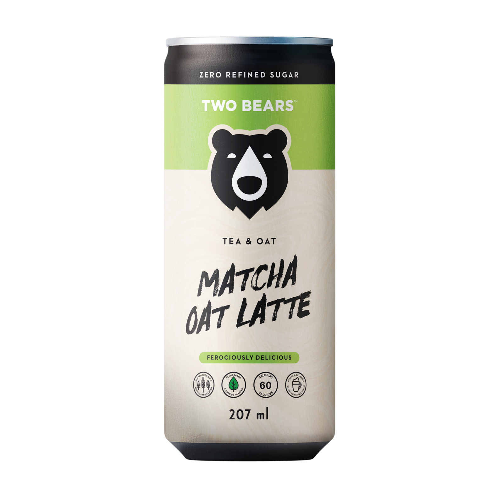 Frothed Matcha Tea Oat Milk (12 x six packs = 72 cans)