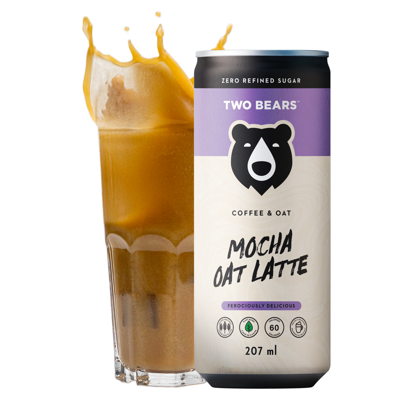 Frothed Mocha Oat Latte