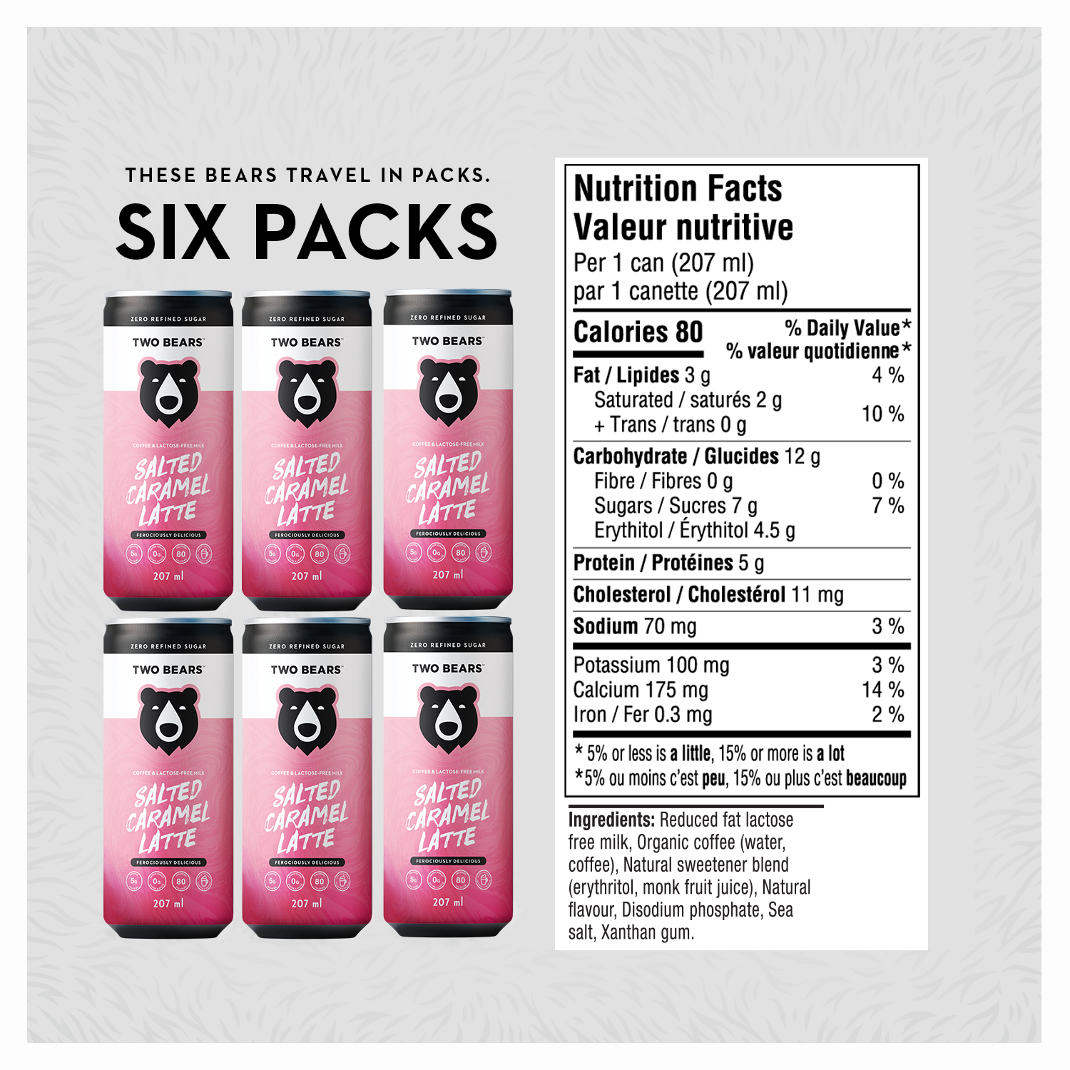 Lactose-Free Dairy Salted Caramel Latte