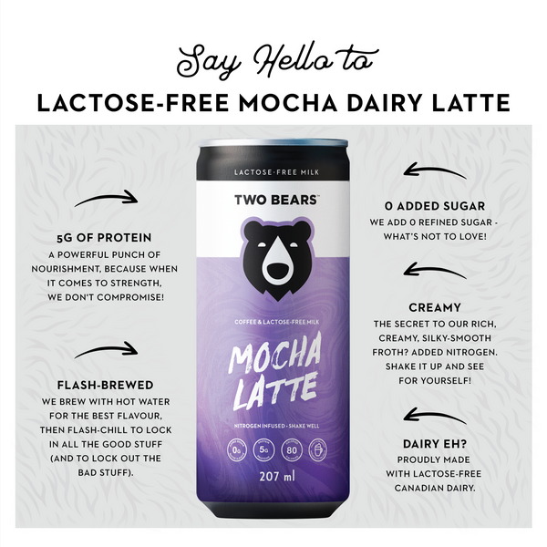Lactose-Free Dairy Mocha Latte