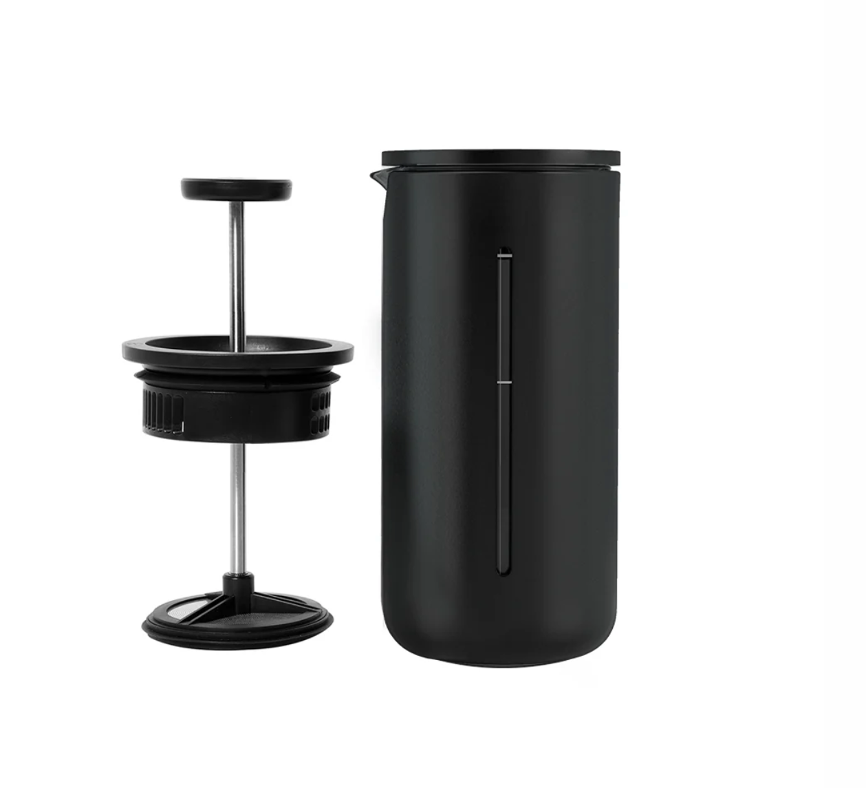 French Press + Coffee