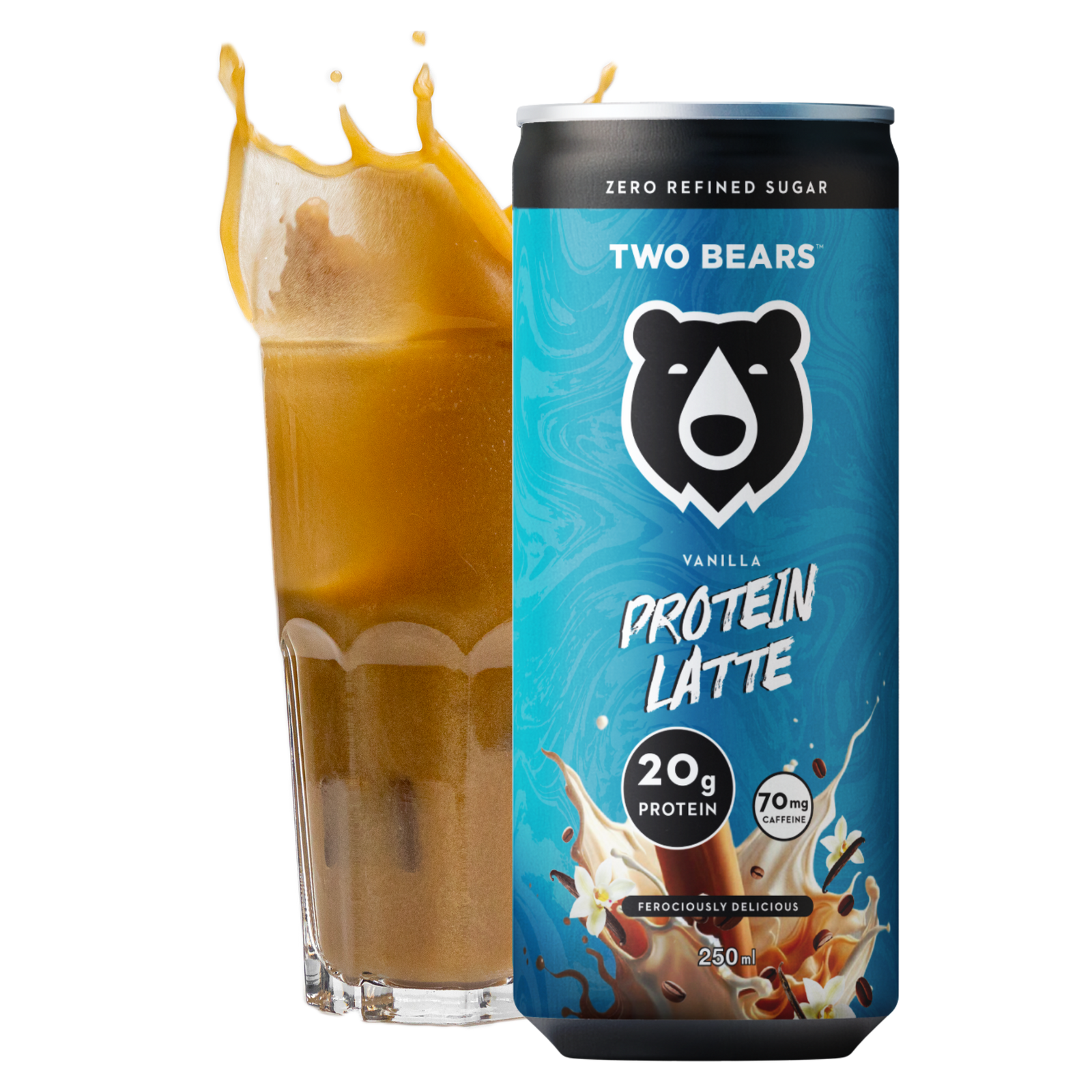 Vanilla Protein Latte (6 x twelve packs = 72 cans)