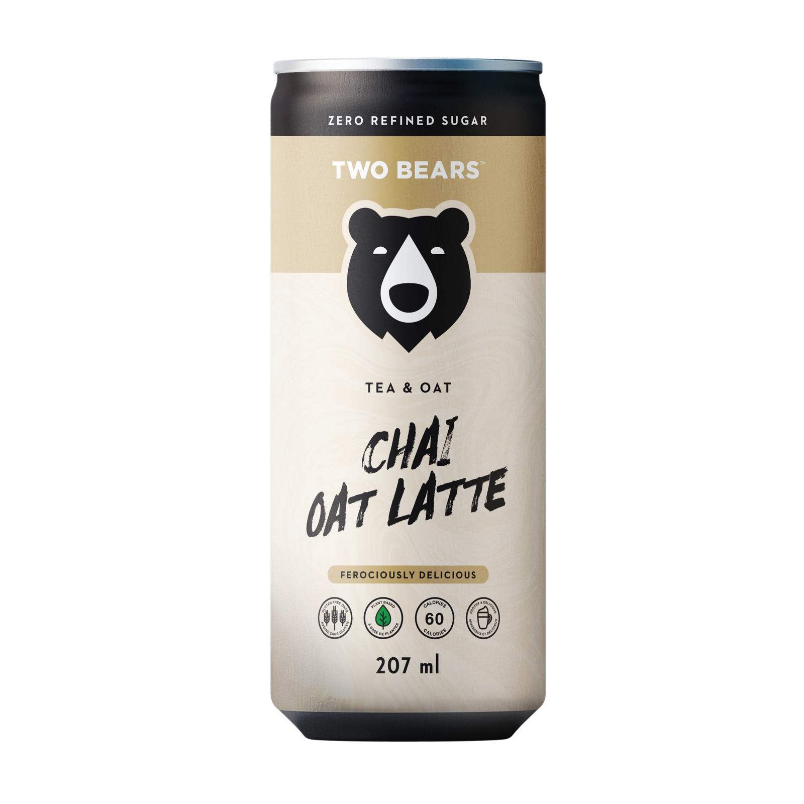 Frothed Chai Tea Oat Latte (12 x six packs = 72 cans)