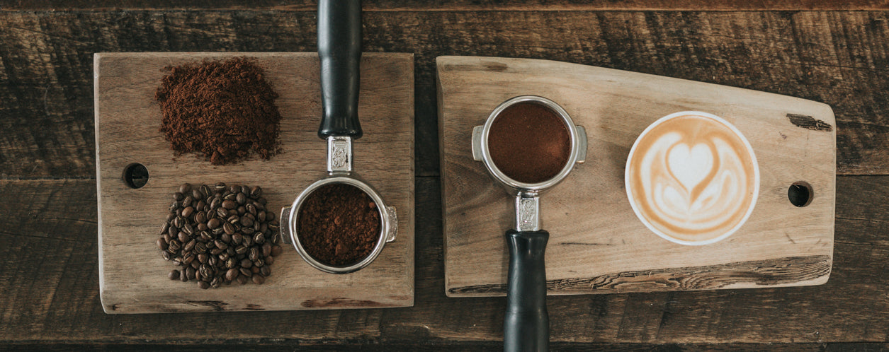 premium ground coffee beans