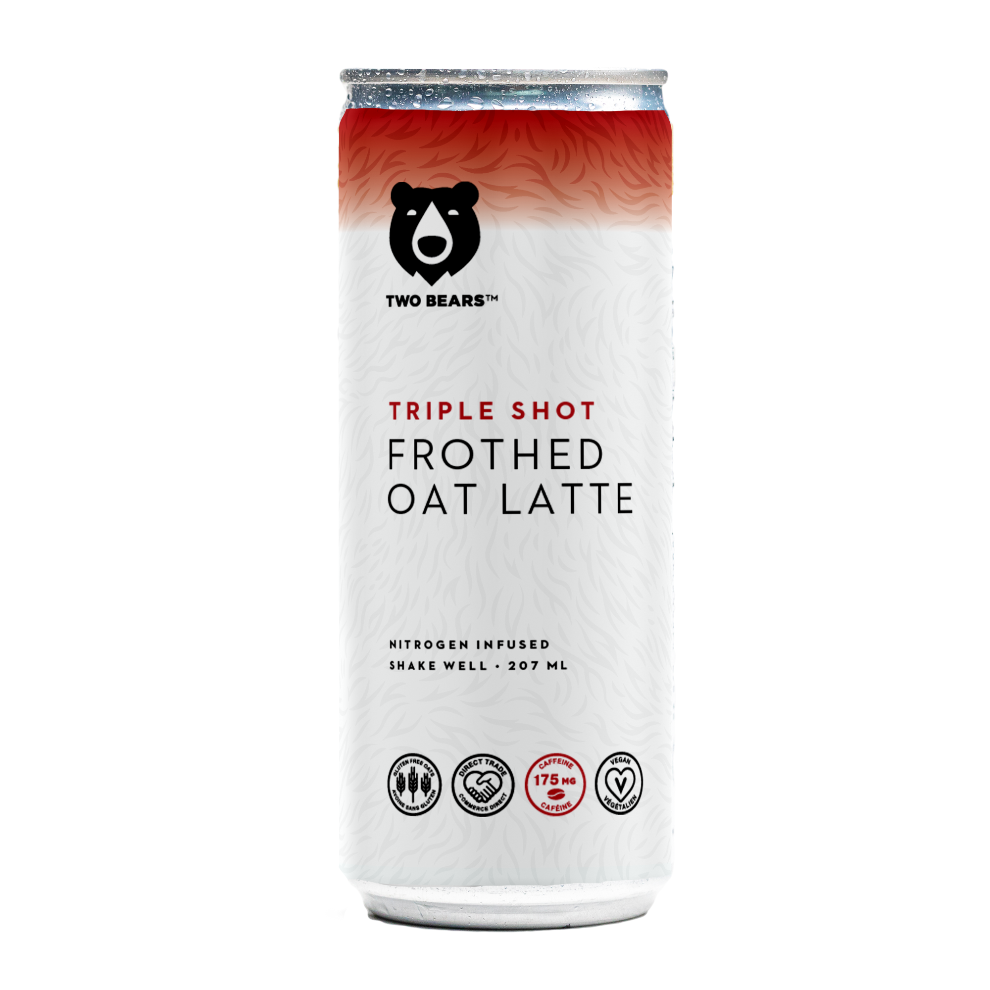 Frothed Triple Shot Oat Latte (12 x six packs = 72 cans)